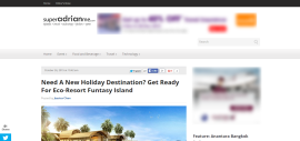 Need A New Holiday Destination? Get Ready For Eco-Resort Funtasy Island